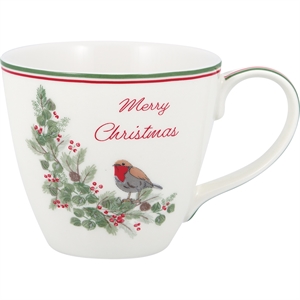 Leonora Merry christmas mug fra GreenGate - Tinashjem